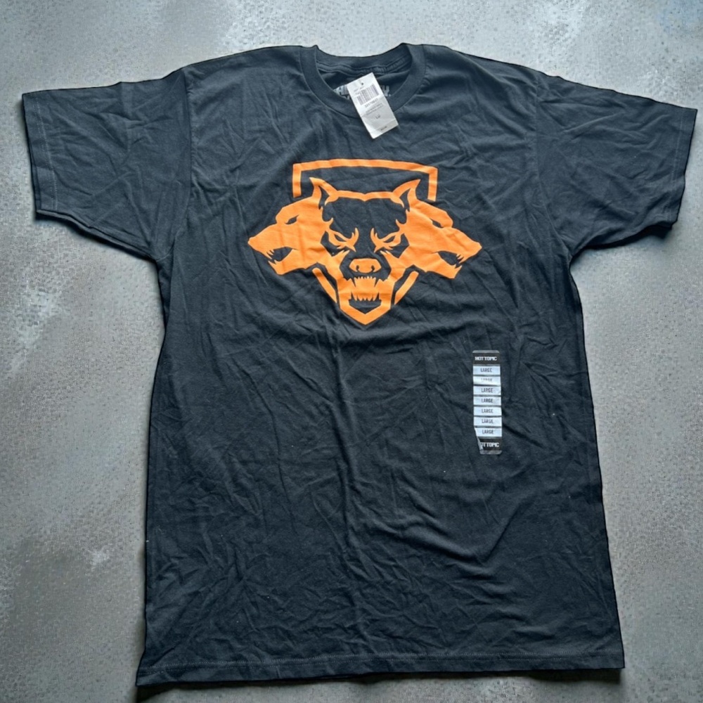 Hot Topic Call of Duty Black‎ Ops 5 Cerberus Logo T-Shirt Large NWT